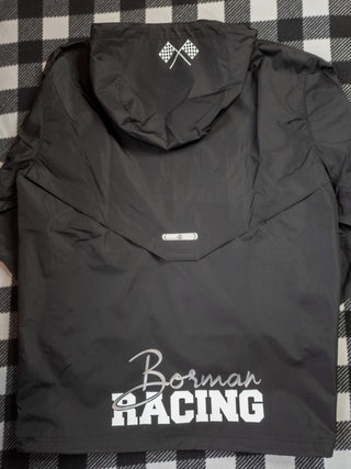 Personalized Your Team Racing Black Lightweight Jacket