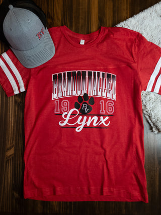 Brandon Valley Red Jersey Tee