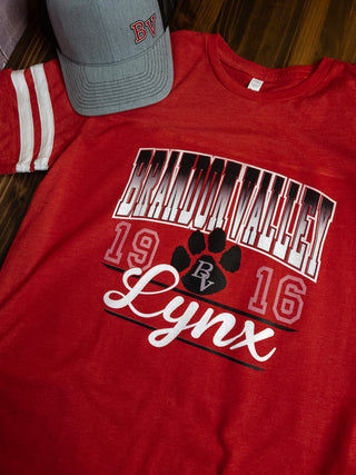 Brandon Valley Red Jersey Tee