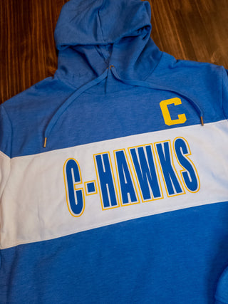 C-Hawks Blue League Hoodie