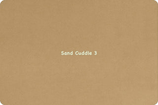 Frosted Tan Sand Blankets * Choose Size & Backing