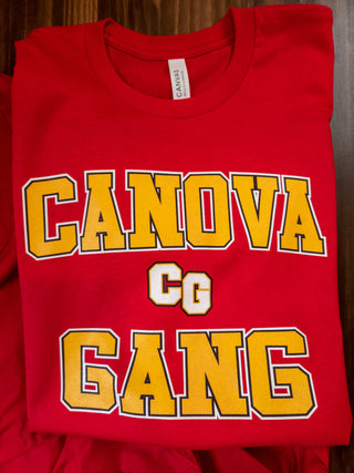 Canova Gang Baseball Red Tee