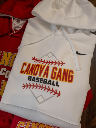 Canova Gang Baseball White Nike Hoodie