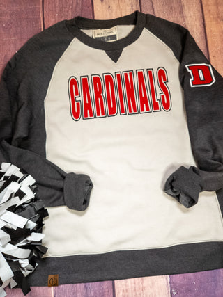 Cardinals D League Crewneck - Ladies Fit