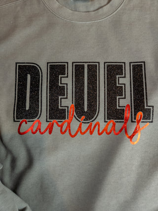 Deuel Cardinals Dyed Crewneck Sweatshirt