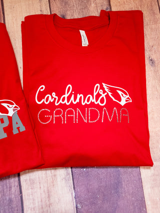 Cardinals Grandma Rhinestone Tee