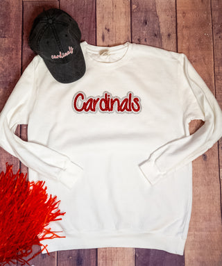 Cardinals Rhinestone Dyed Crewneck Sweatshirt