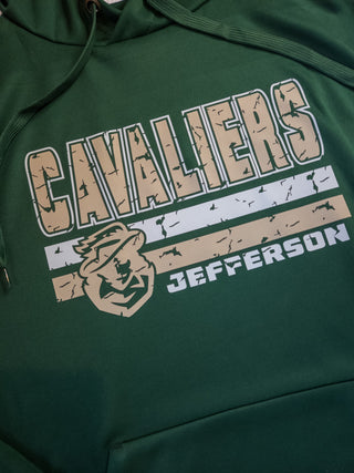 Cavaliers Jefferson Dark Green Momentum Hoodie