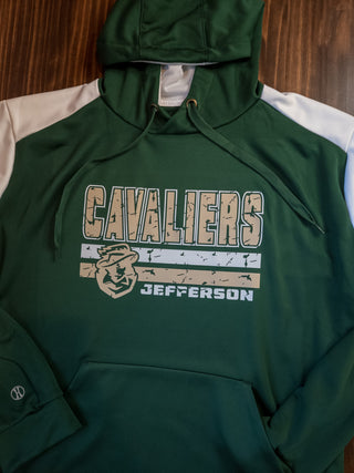 Cavaliers Jefferson Dark Green Momentum Hoodie