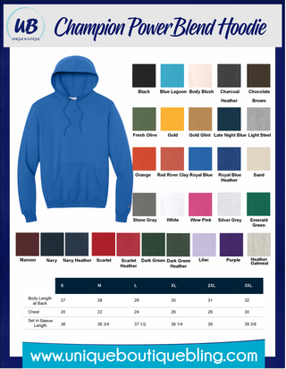 Champion Powerblend Hooded Sweatshirt