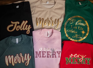 O Come Let Us Adore Him Evergreen Tee