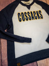 Cossacks Navy League Crewneck - Ladies Fit