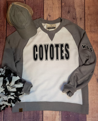 Coyotes League Crewneck - Ladies Fit
