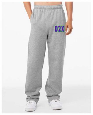 D2X Fleece Athletic Gray Sweatpants