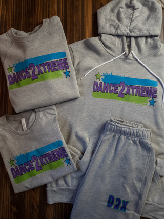 D2X Fleece Athletic Gray Sweatpants
