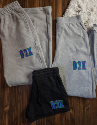 D2X Fleece Athletic Gray Sweatpants