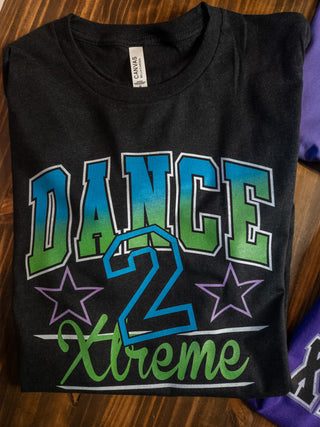 Dance 2 Xtreme Heather Black Shirt