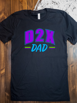 D2X Family Black Tee