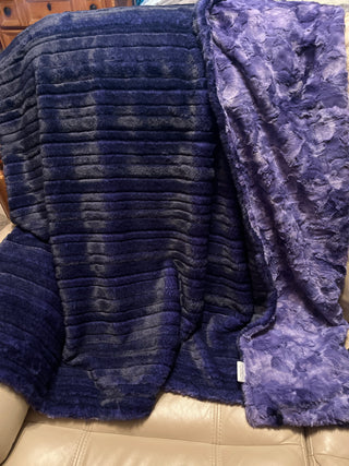 Blackberry Purple Glazed Vienna w/Choice of Backing & Size