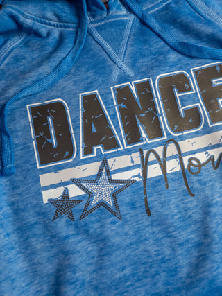 Dance Mom Blue Fleece Hoodie