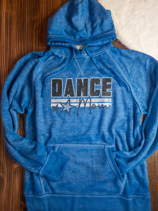 Dance Mom Blue Fleece Hoodie