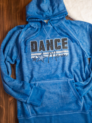 Dance Mom Blue Fleece Hoodie