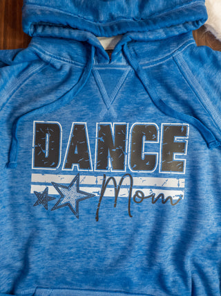 Dance Mom Blue Fleece Hoodie