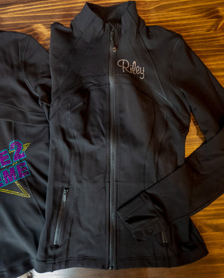 Dance 2 Xtreme PROVIDED Rhinestone LuLu Jacket With Name Personalization