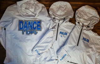 Pulse Dance Mom White Range Packable Pullover