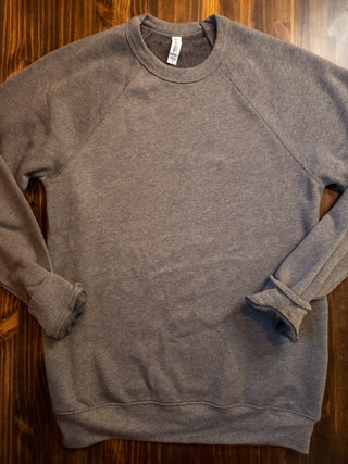 Sponge Fleece Raglan Crewneck Sweatshirt