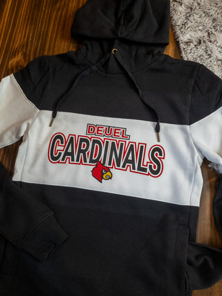 Deuel Cardinals Black League Hoodie