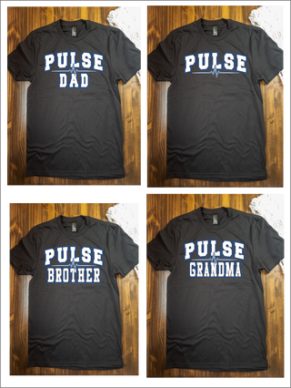 Custom Pulse Family Black Tee