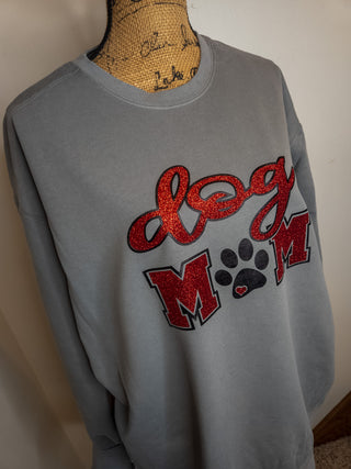Dog Mom Dyed Crewneck Sweatshirt