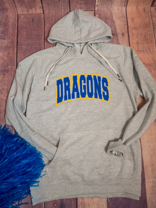 Dragons Gray Double Lace Sweatshirt