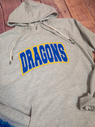 Dragons Gray Double Lace Sweatshirt