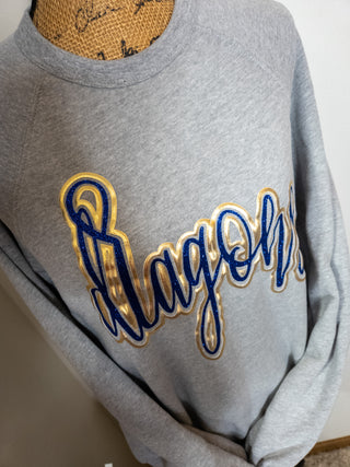 Dragons Sparkle & Puff Sponge Fleece Crewneck Sweatshirt