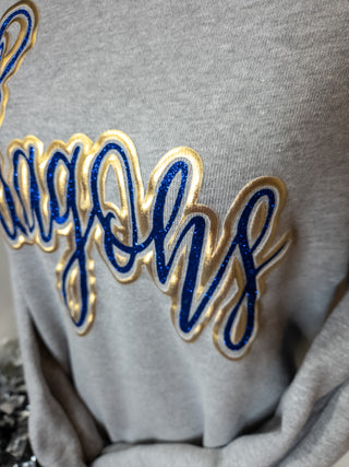 Dragons Sparkle & Puff Sponge Fleece Crewneck Sweatshirt