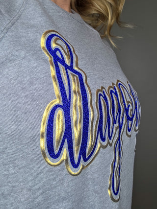 Dragons Sparkle & Puff Sponge Fleece Crewneck Sweatshirt