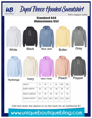 South Dakota Hockey Dyed Fleece Sweatshirt - More Options