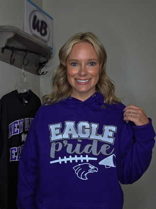 Eagle Pride Purple Sweatshirt