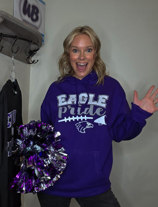 Eagle Pride Purple Sweatshirt