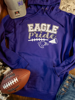 Eagle Pride Purple Sweatshirt