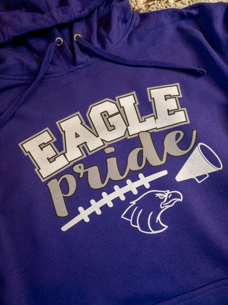 Eagle Pride Purple Sweatshirt