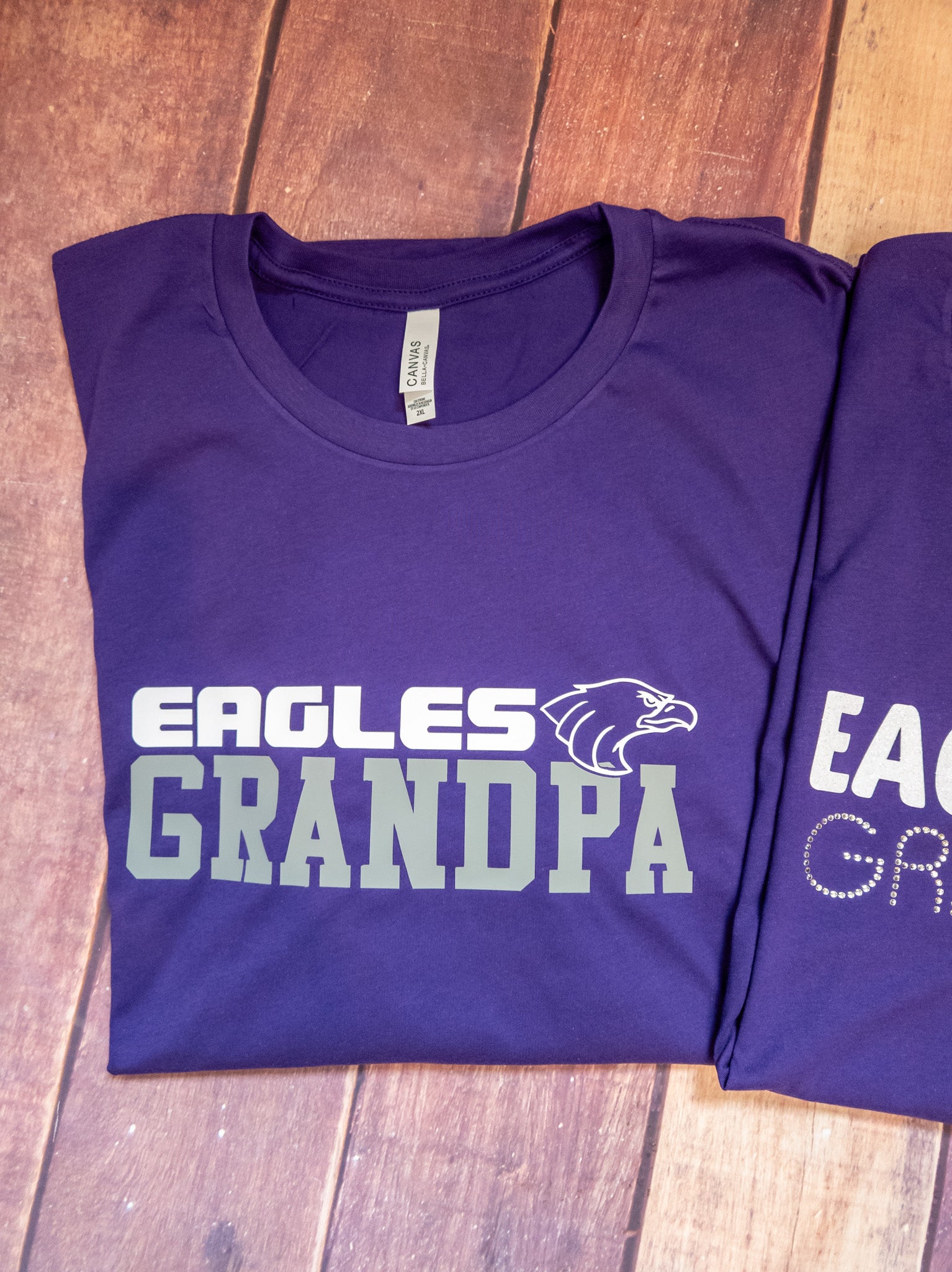 purple philadelphia eagles shirt