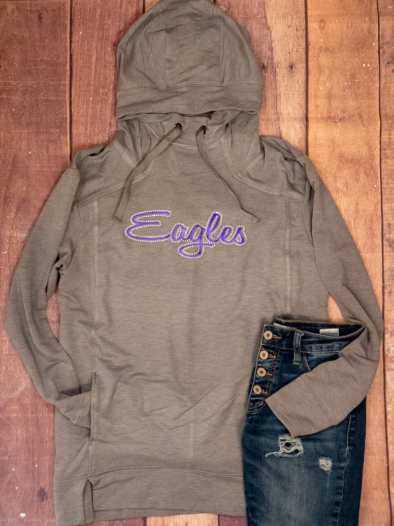 Women's Philadelphia Eagles Sunday Cowl Hooded Sweatshirt