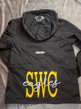 Eagles SWC Black Lightweight Jacket