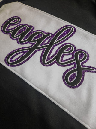 Eagles Sparkle And Puff Black League Hoodie
