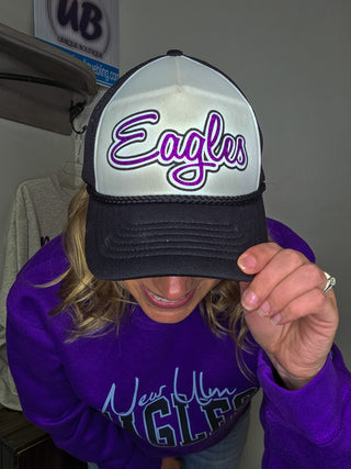 Eagles Sparkle Rope Trucker Hat