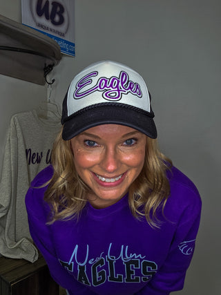 Eagles Sparkle Rope Trucker Hat