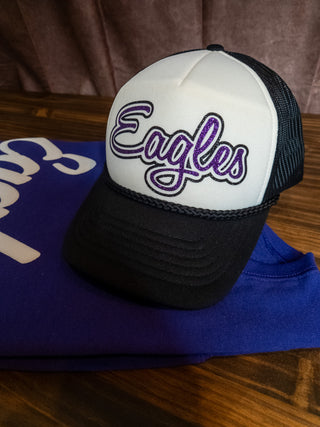 Eagles Sparkle Rope Trucker Hat